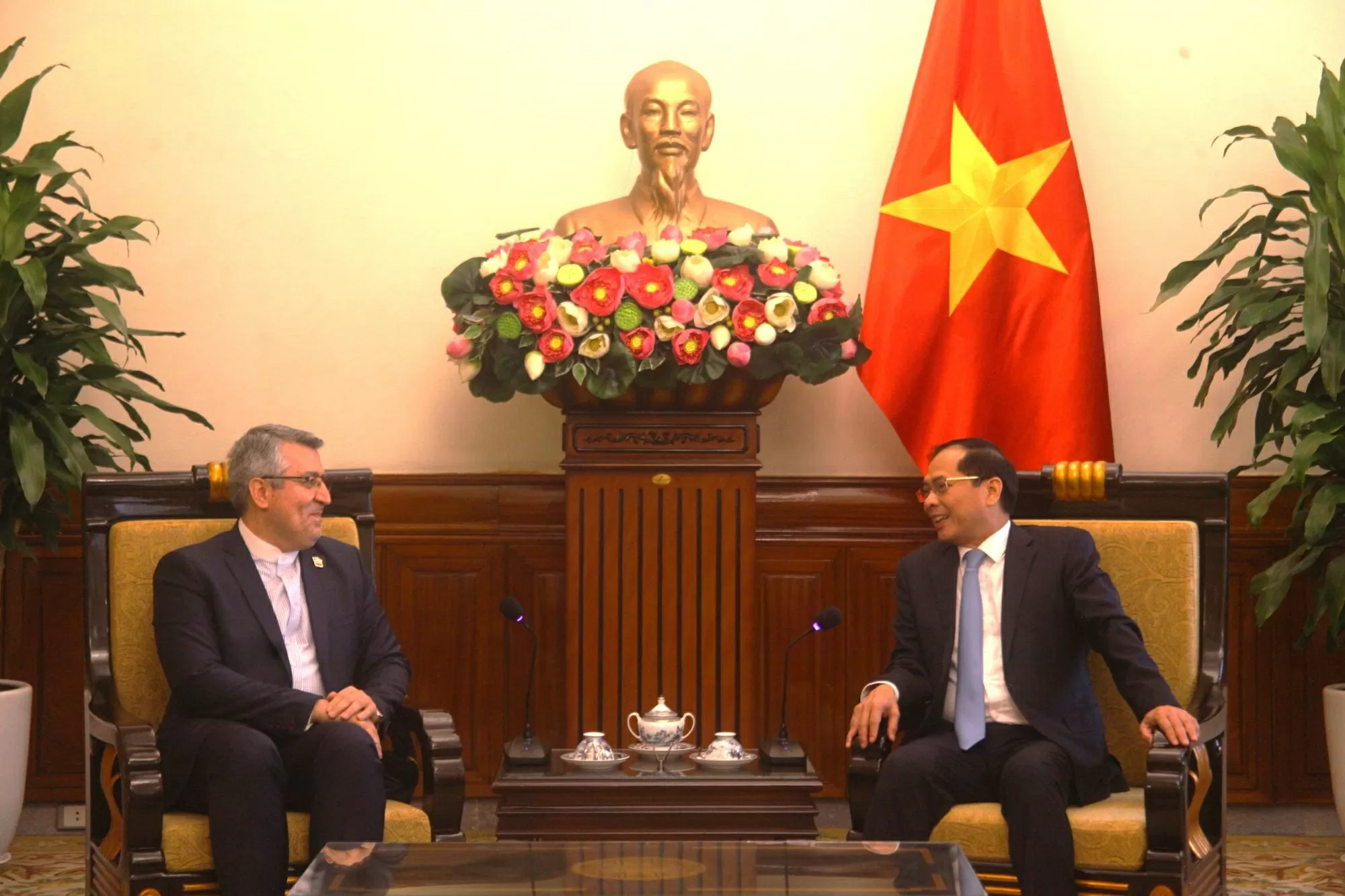 Phó Thủ tướng tiếp ĐS Iran