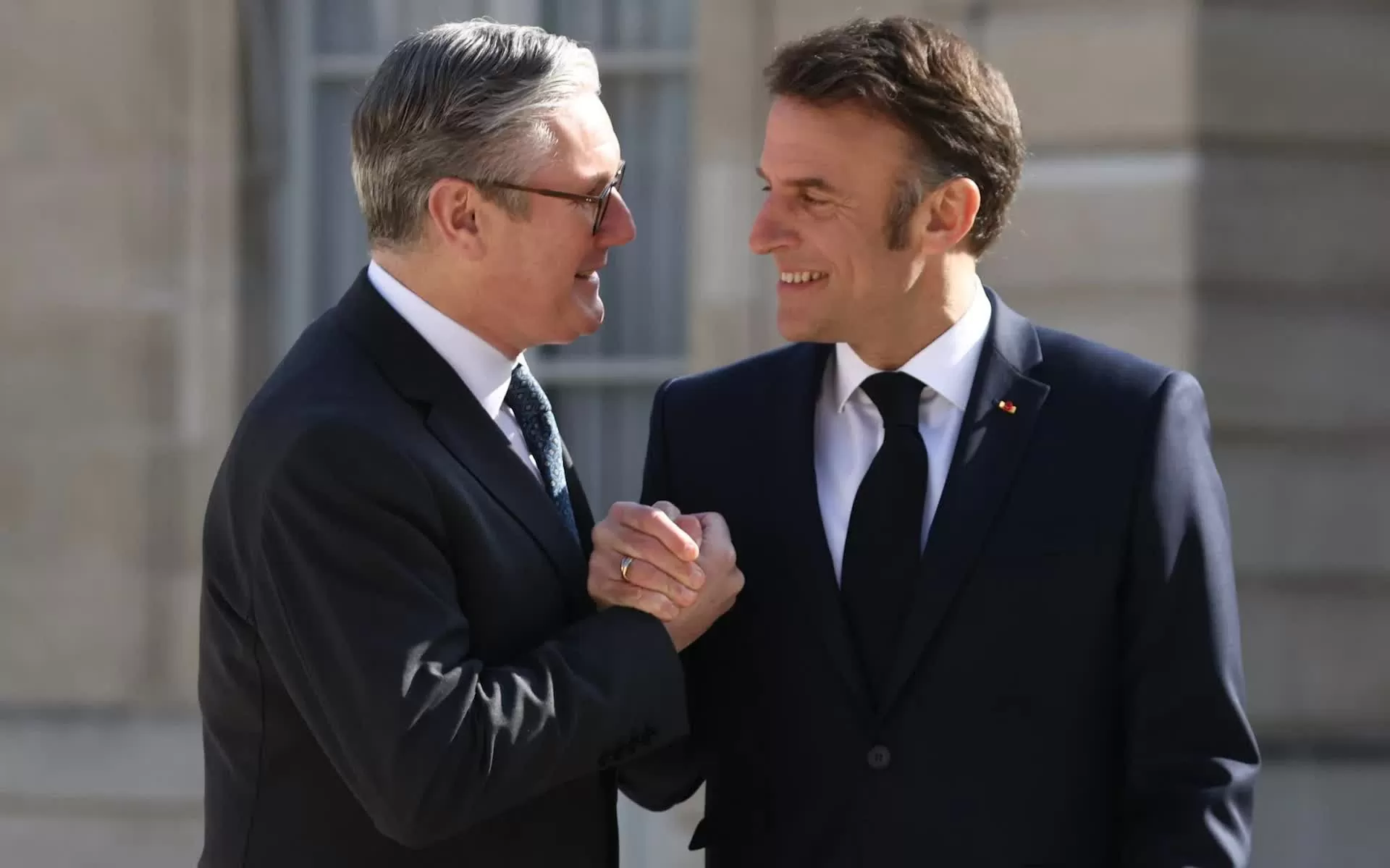 Tổng thống Pháp Emmanuel Macron sẽ có mặt tại Vương quốc Anh trong chuyến thăm cấp nhà nước kéo dài ba ngày vào tuần tới, bao gồm một cuộc gặp thượng đỉnh với Thủ tướng Keir Starmer. (Nguồn: Getty
