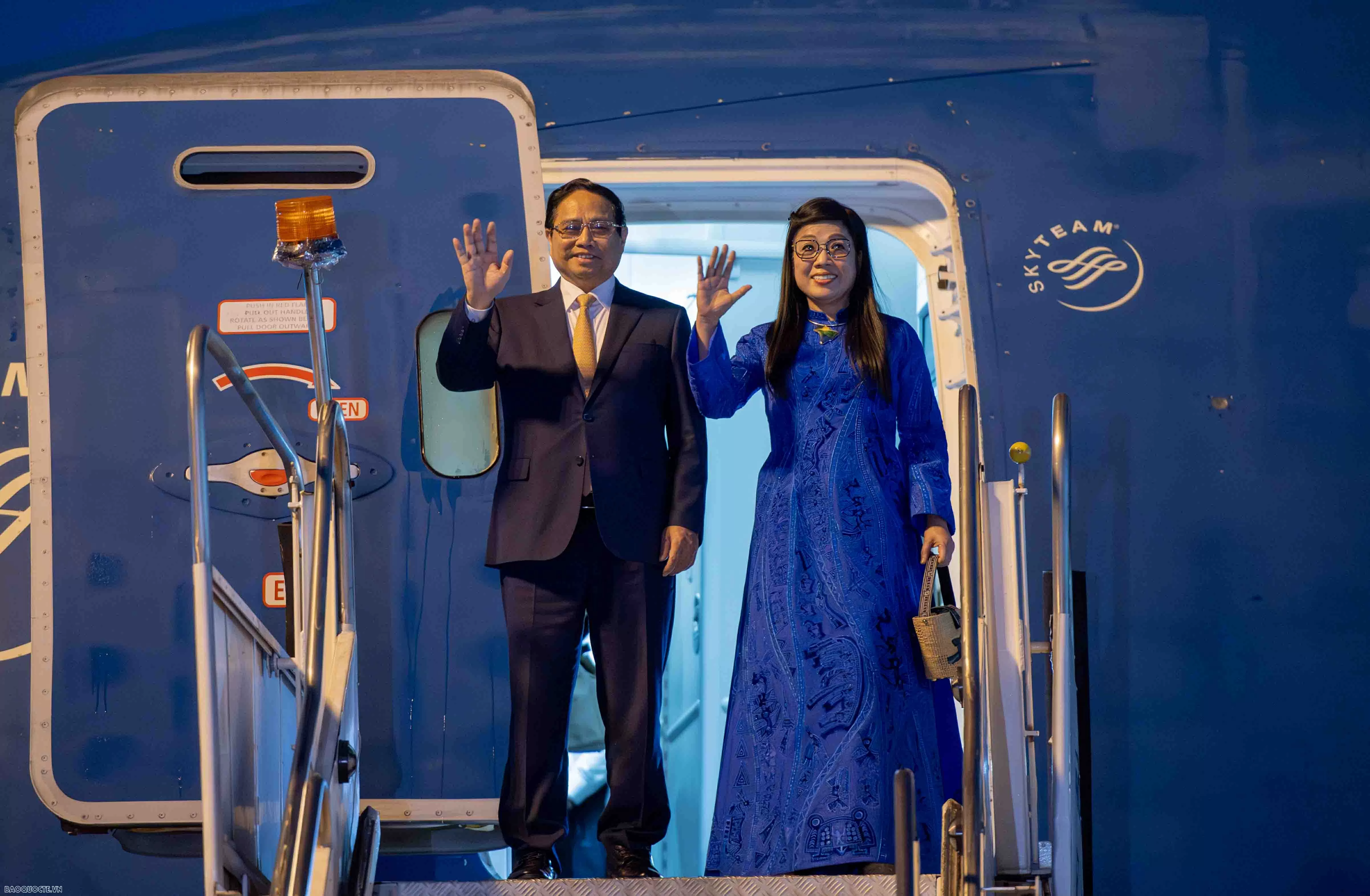 Thủ tướng Phạm Minh Chính và Phu nhân đến Rio de Janeiro, bắt đầu chuyến công tác tại Brazil