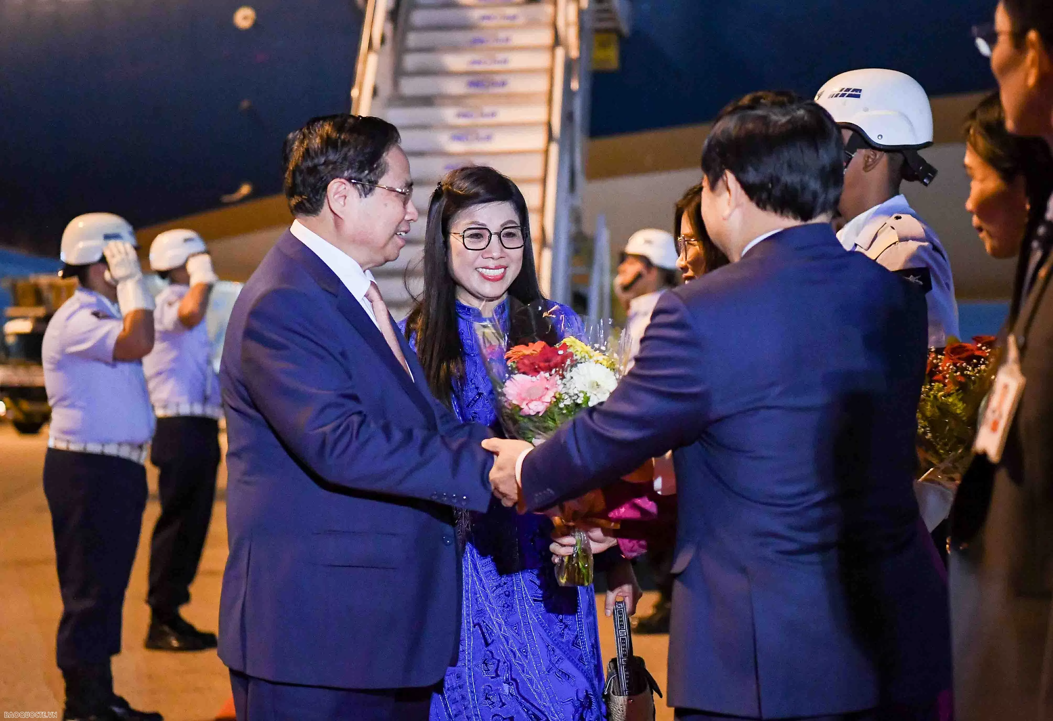 Thủ tướng Phạm Minh Chính và Phu nhân đến Rio de Janeiro, bắt đầu chuyến công tác tại Brazil