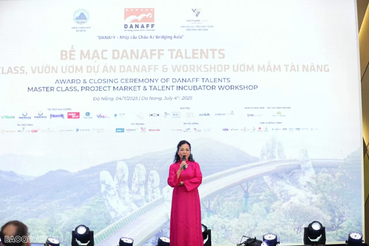 Trao 13.000 USD cho ba dự án điện ảnh trẻ xuất sắc tại DANAFF TALENTS 2025 Trao 13.000 USD cho ba dự án điện ảnh trẻ xuất sắc tại DANAFF TALENTS 2025