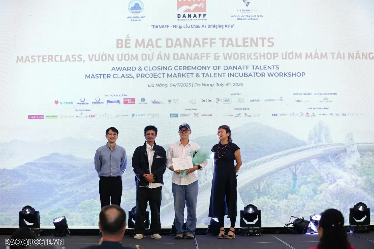 Trao 13.000 USD cho ba dự án điện ảnh trẻ xuất sắc tại DANAFF TALENTS 2025