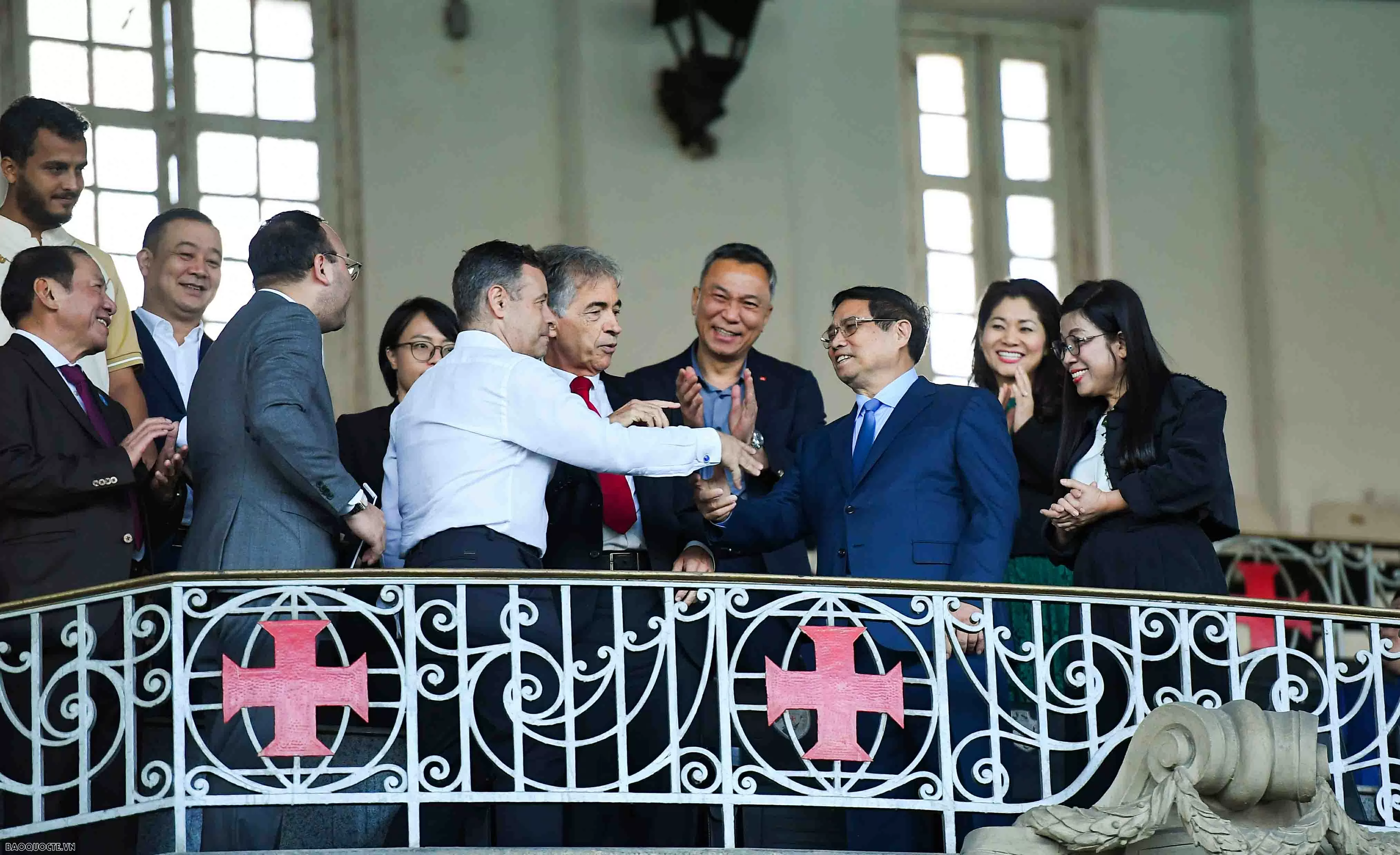 Thủ tướng Phạm Minh Chính và Phu nhân thăm Câu lạc bộ bóng đá Vasco da Gama, Brazil