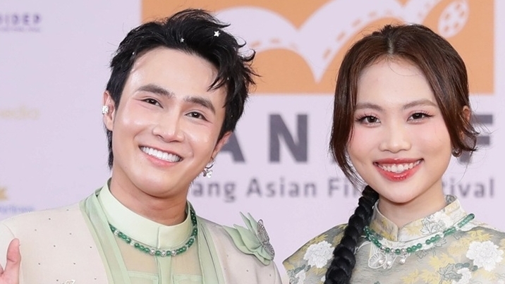 Dàn sao rạng rỡ trên thảm đỏ bế mạc Liên hoan phim châu Á - Đà Nẵng 2025