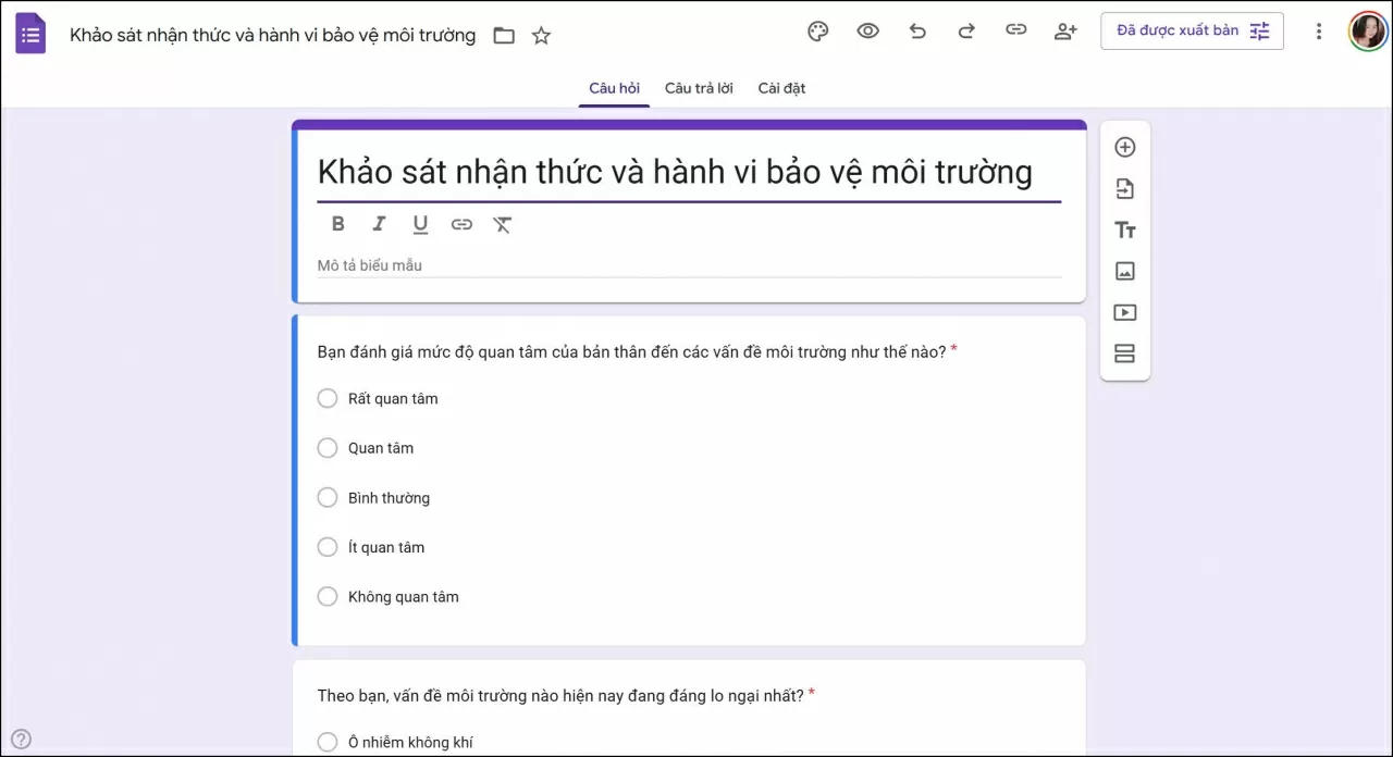 Kết quả.
