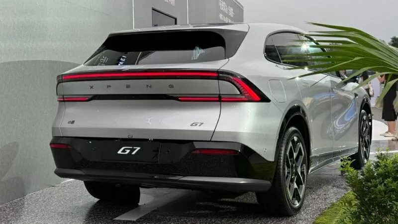 Phía sau của Xpeng G7