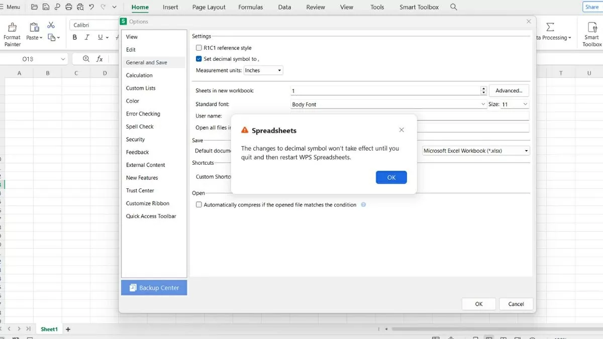 Sau khi hoàn tất cài đặt, nhấn OK để xác nhận. Sau khi hoàn tất cài đặt, nhấn OK để xác nhận.