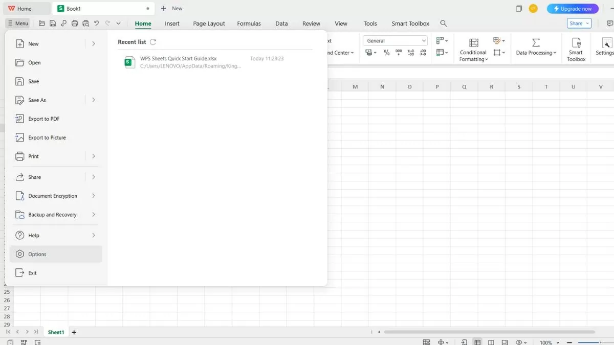 Bạn nhấn vào biểu tượng Menu. Bạn nhấn vào biểu tượng Menu.