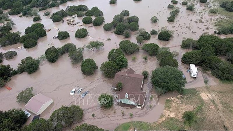 dien tham hoi ve tran lu quet nghiem trong xay ra tai bang texas hoa ky