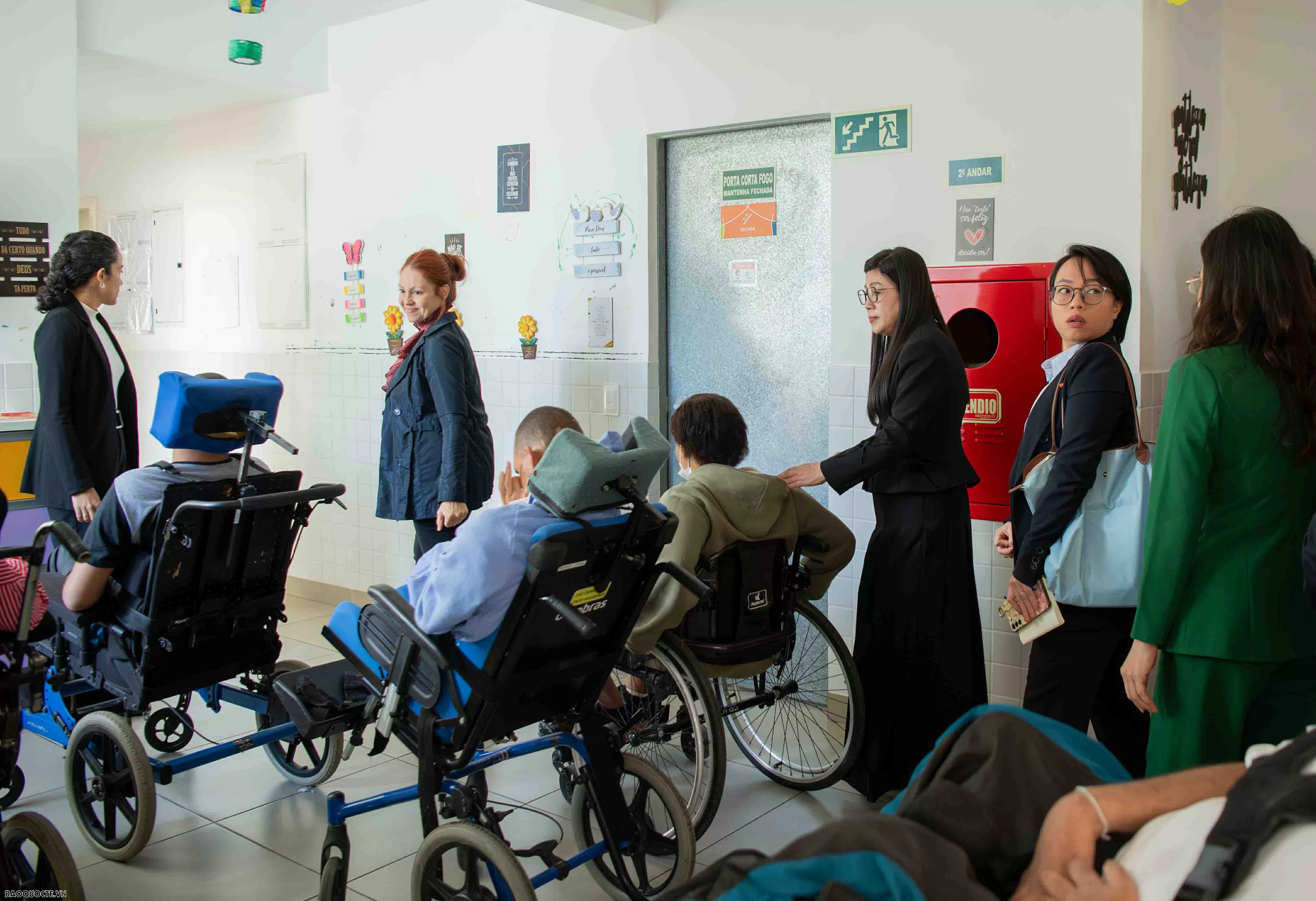 Phu nhân Thủ tướng thăm Trung tâm phúc lợi xã hội Dona Meca, Brazil