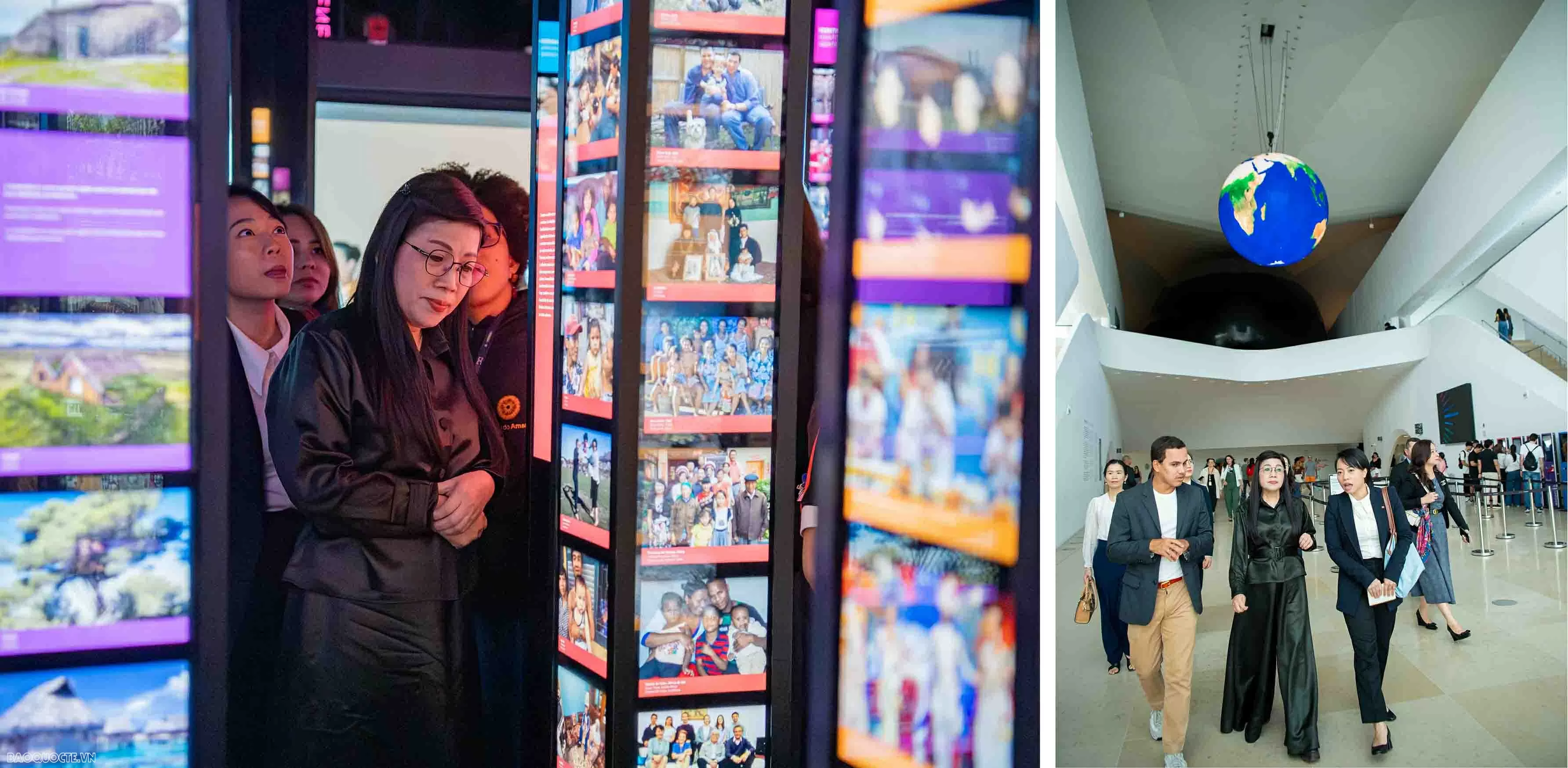 Phu nhân Thủ tướng thăm Trung tâm phúc lợi xã hội Dona Meca, Brazil