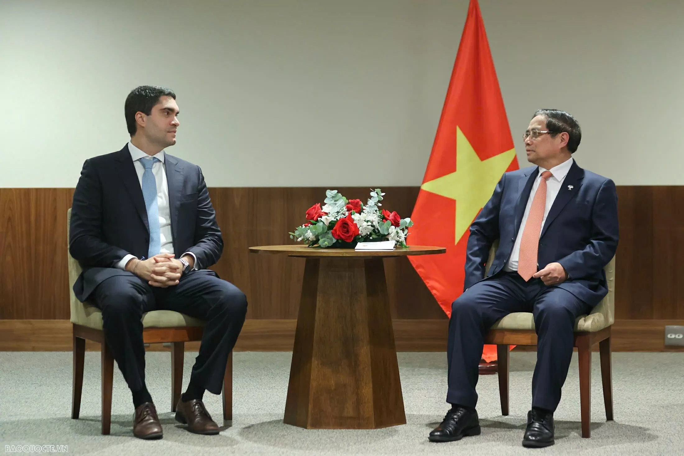 Thủ tướng tiếp các doanh nghiệp Brazil Thủ tướng tiếp các doanh nghiệp Brazil