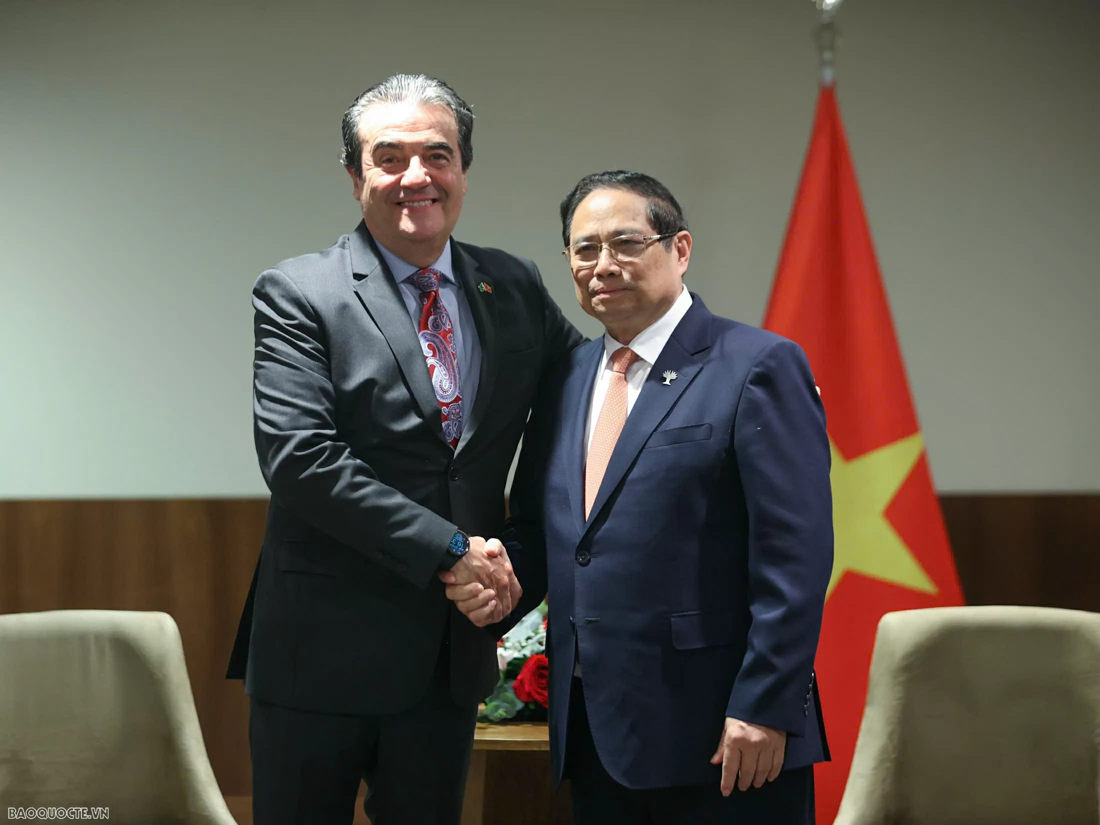 Thủ tướng tiếp các doanh nghiệp Brazil