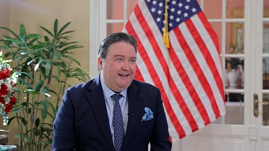 Đại sứ Mỹ tại Việt Nam Marc Knapper. (Ảnh: Nhật Hồng)