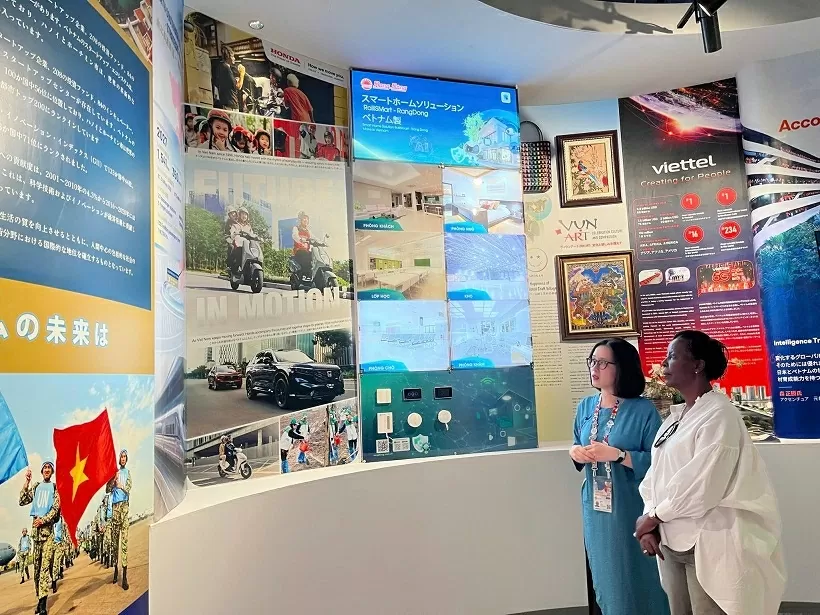 Tổng thư ký OIF ấn tượng với các hoạt động tôn vinh Pháp ngữ của Nhà triển lãm Việt Nam tại EXPO 2025