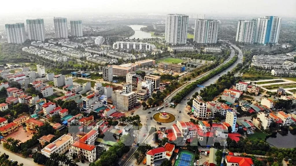 Toàn cảnh Văn Giang, Hưng Yên. (Nguồn: TTXVN)