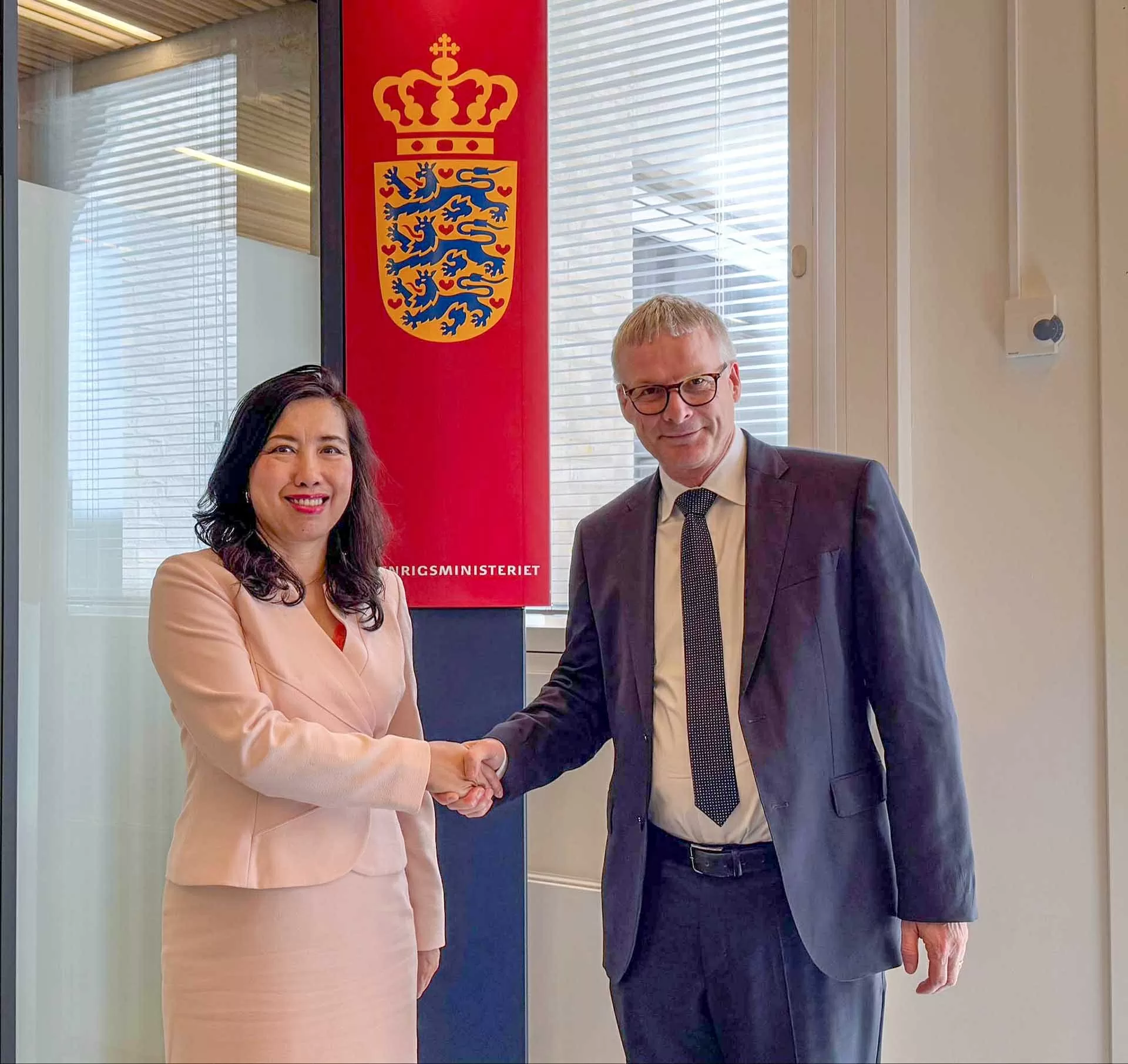 Thứ trưởng Ngoại giao Lê Thị Thu Hằng đồng chủ trì Tham vấn chính trị Việt Nam-Đan Mạch lần thứ 3