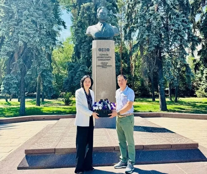 Hành trình theo dấu ấn Chủ tịch Hồ Chí Minh tại Almaty, Kazakhstan