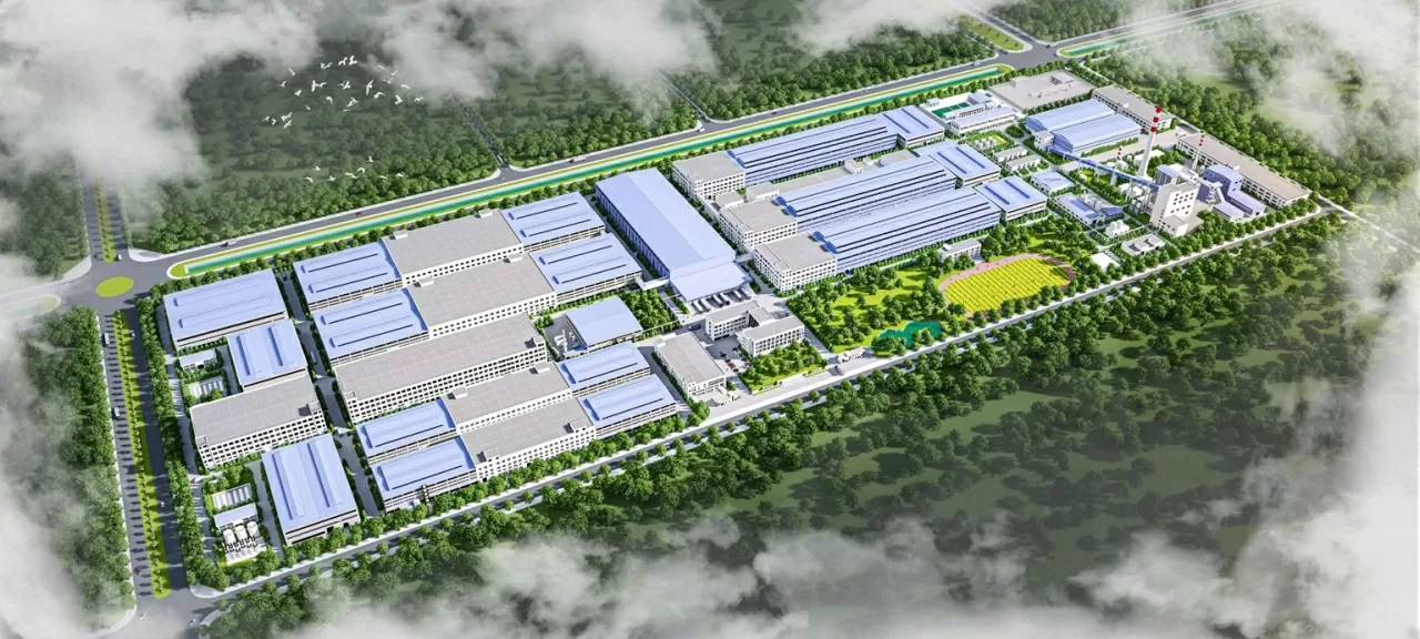 Phối cảnh tổng quan nhà máy của Công ty TNHH Công Nghệ Bảo Hộ Kanglongda Việt Nam. (Ảnh: TT)