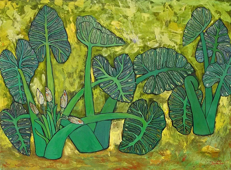 Hoa dọc mùng – Lặng lẽ và bền bỉ. Hoa dọc mùng – Lặng lẽ và bền bỉ.