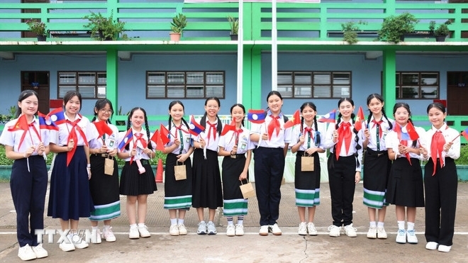 Thế hệ trẻ Việt Nam-Lào gắn kết mối quan hệ bền chặt