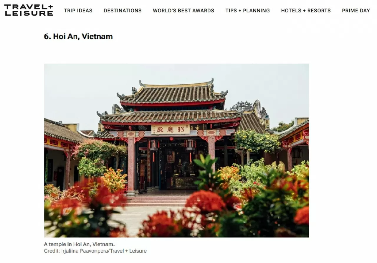 Đại diện duy nhất của Việt Nam lọt top thành phố tốt nhất thế giới năm 2025 Đại diện duy nhất của Việt Nam lọt top thành phố tốt nhất thế giới năm 2025