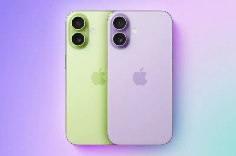 Màu Xanh lá và Tím của iPhone 17 Màu Xanh lá và Tím của iPhone 17