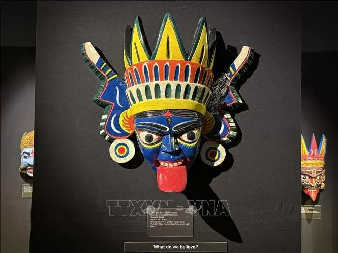 Dấu ấn mặt nạ Việt Nam tại triển lãm nghệ thuật châu Á ở Ấn Độ