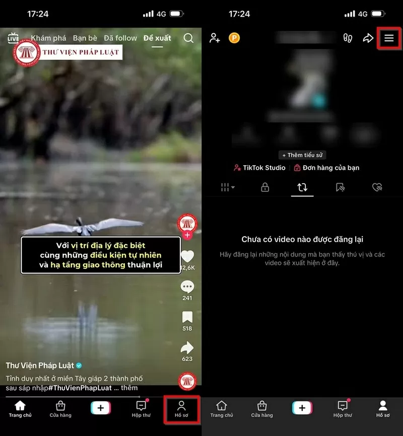 Đảm bảo ứng dụng TikTok đã được cập nhật lên phiên bản mới nhất.