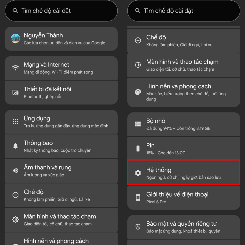 Truy cập vào ứng dụng Cài đặt (Settings). Truy cập vào ứng dụng Cài đặt (Settings).