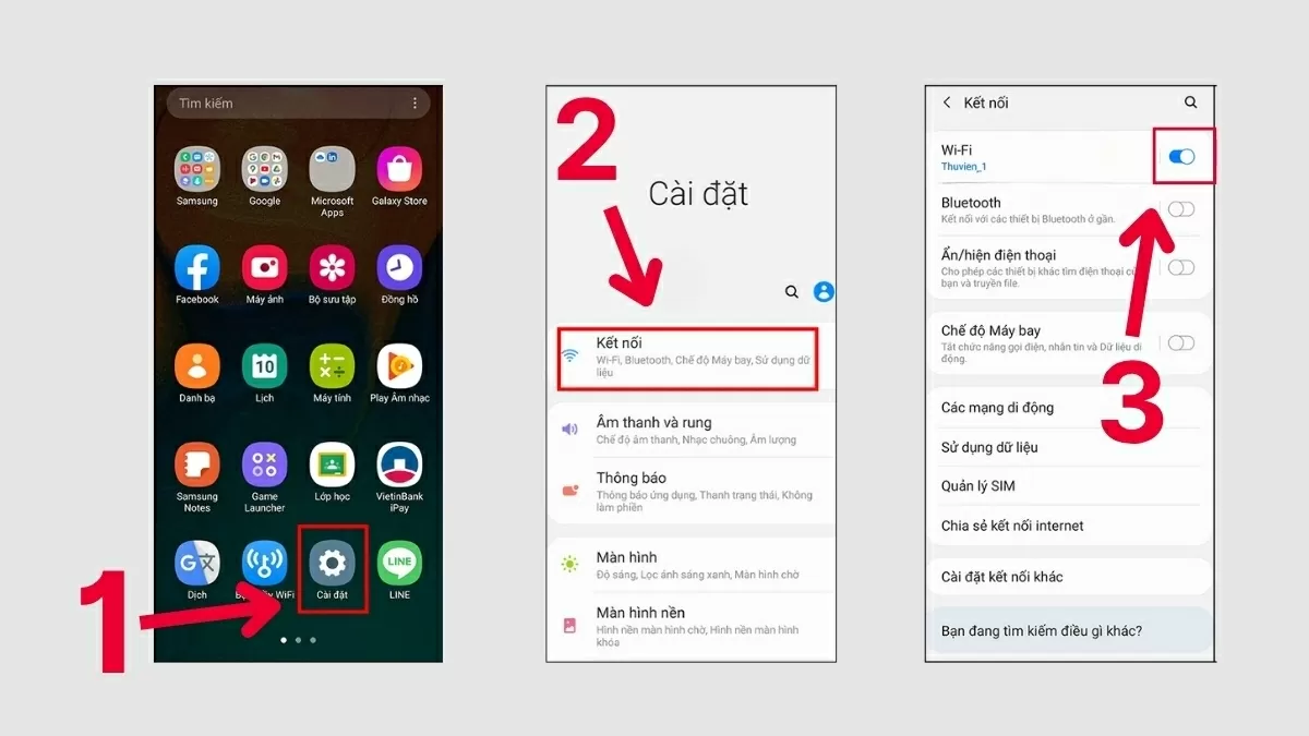 Tiến hành kiểm tra kết nối mạng. Tiến hành kiểm tra kết nối mạng.