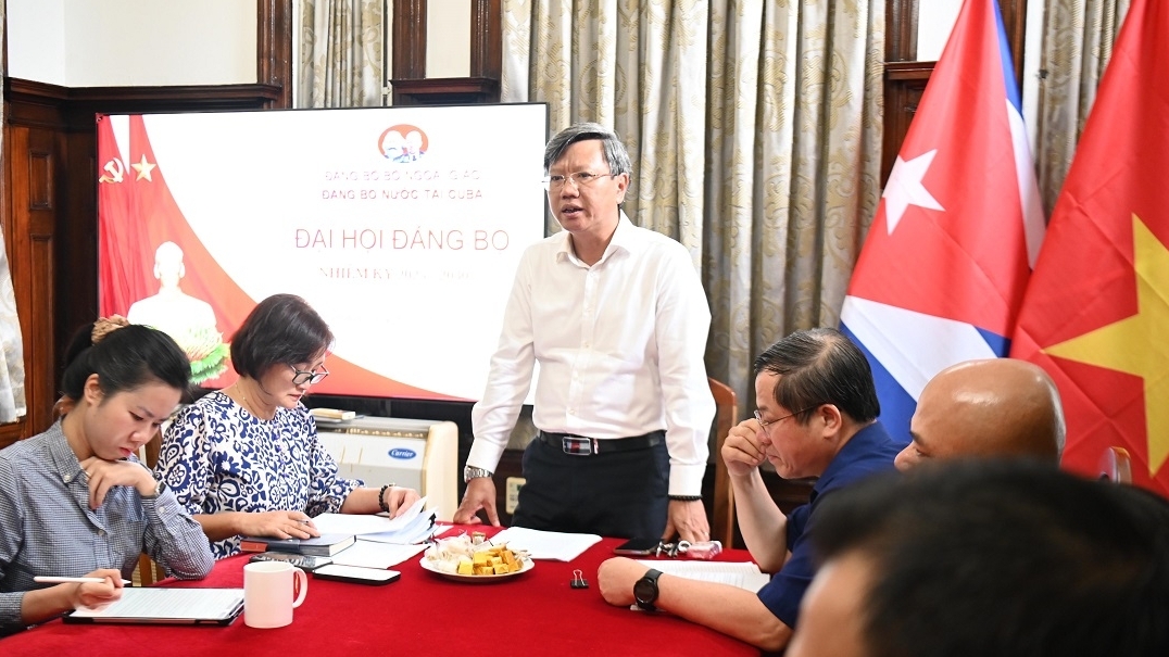 Đại hội đại biểu Đảng bộ Bộ Ngoại giao: Khơi dậy niềm tự hào và khí thế phấn khởi