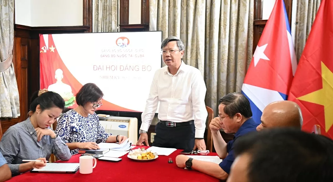 Đại hội đại biểu Đảng bộ Bộ Ngoại giao: Khơi dậy niềm tự hào và khí thế phấn khởi