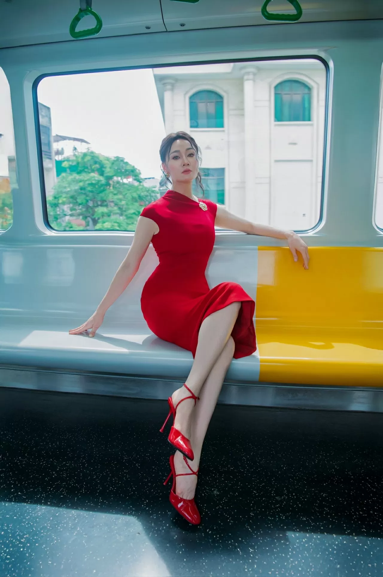 Sắc vóc trẻ trung của nghệ sĩ Quách Thu Phương