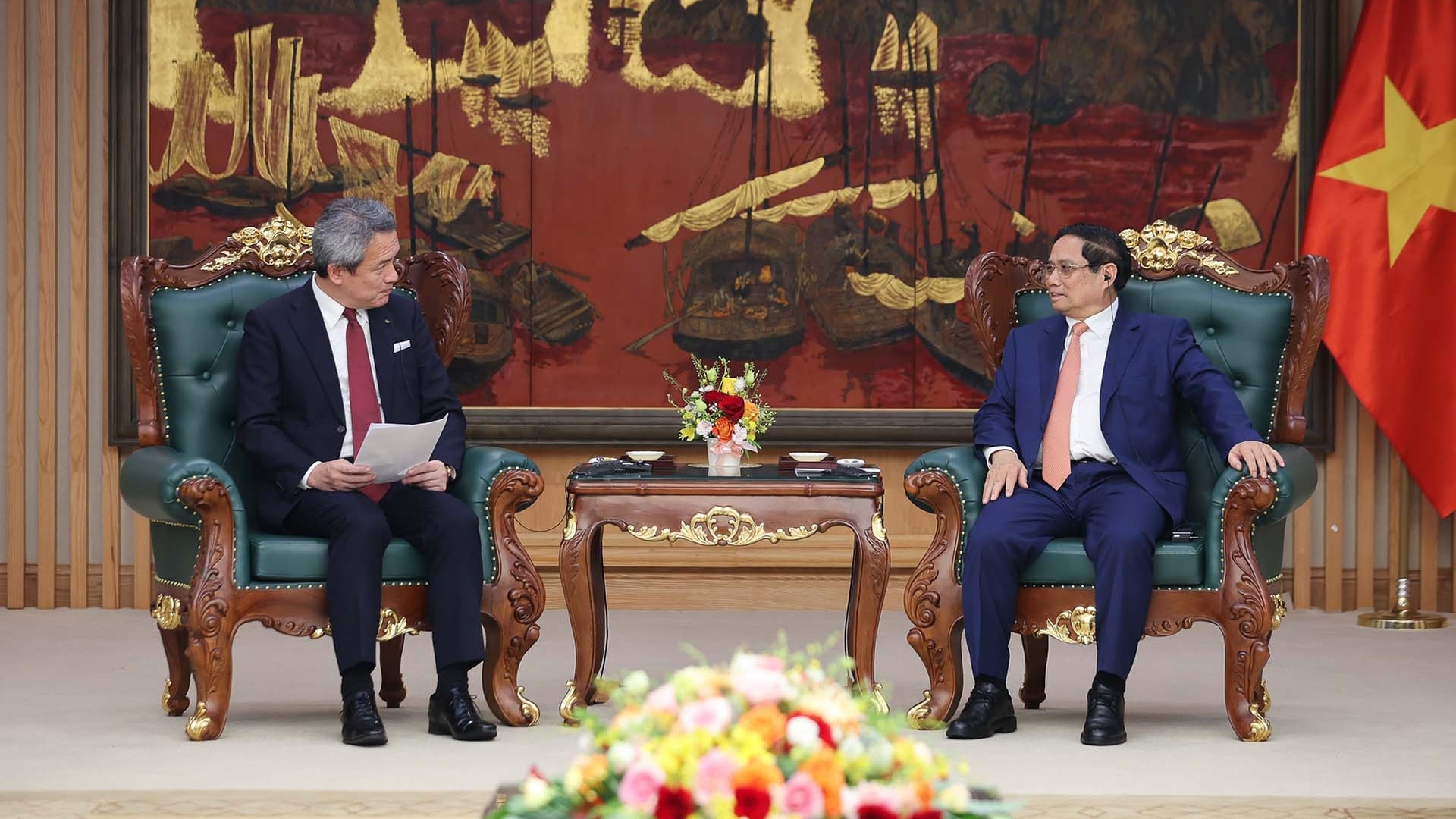 hoan nghenh ke hoach mo rong dau tu tai viet nam cua tap doan marubeni