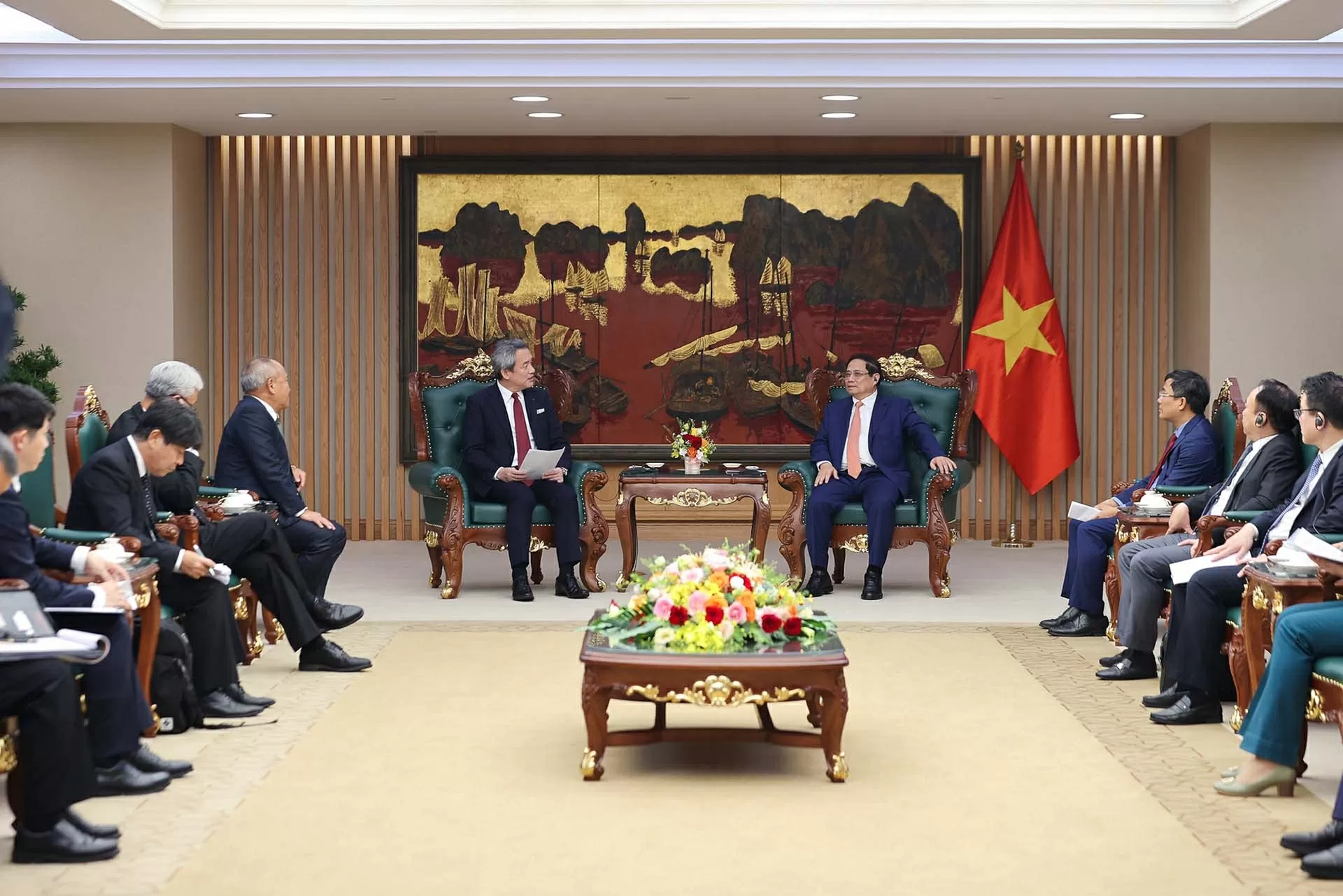 Hoan nghênh kế hoạch mở rộng đầu tư tại Việt Nam của Tập đoàn Marubeni