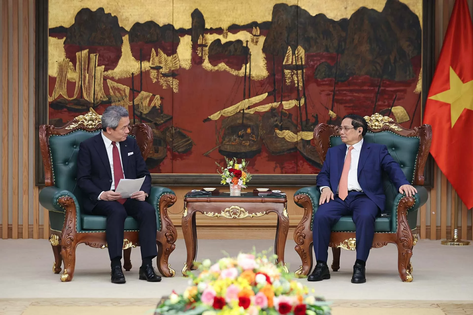 Hoan nghênh kế hoạch mở rộng đầu tư tại Việt Nam của Tập đoàn Marubeni