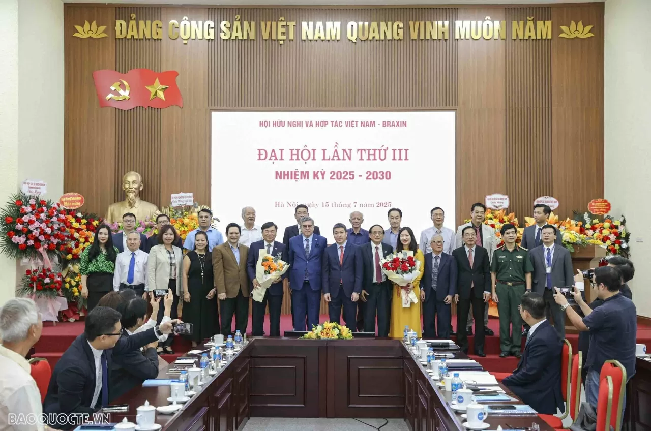 Hội Hữu nghị và hợp tác Việt Nam - Brazil tổ chức Đại hội lần thứ III