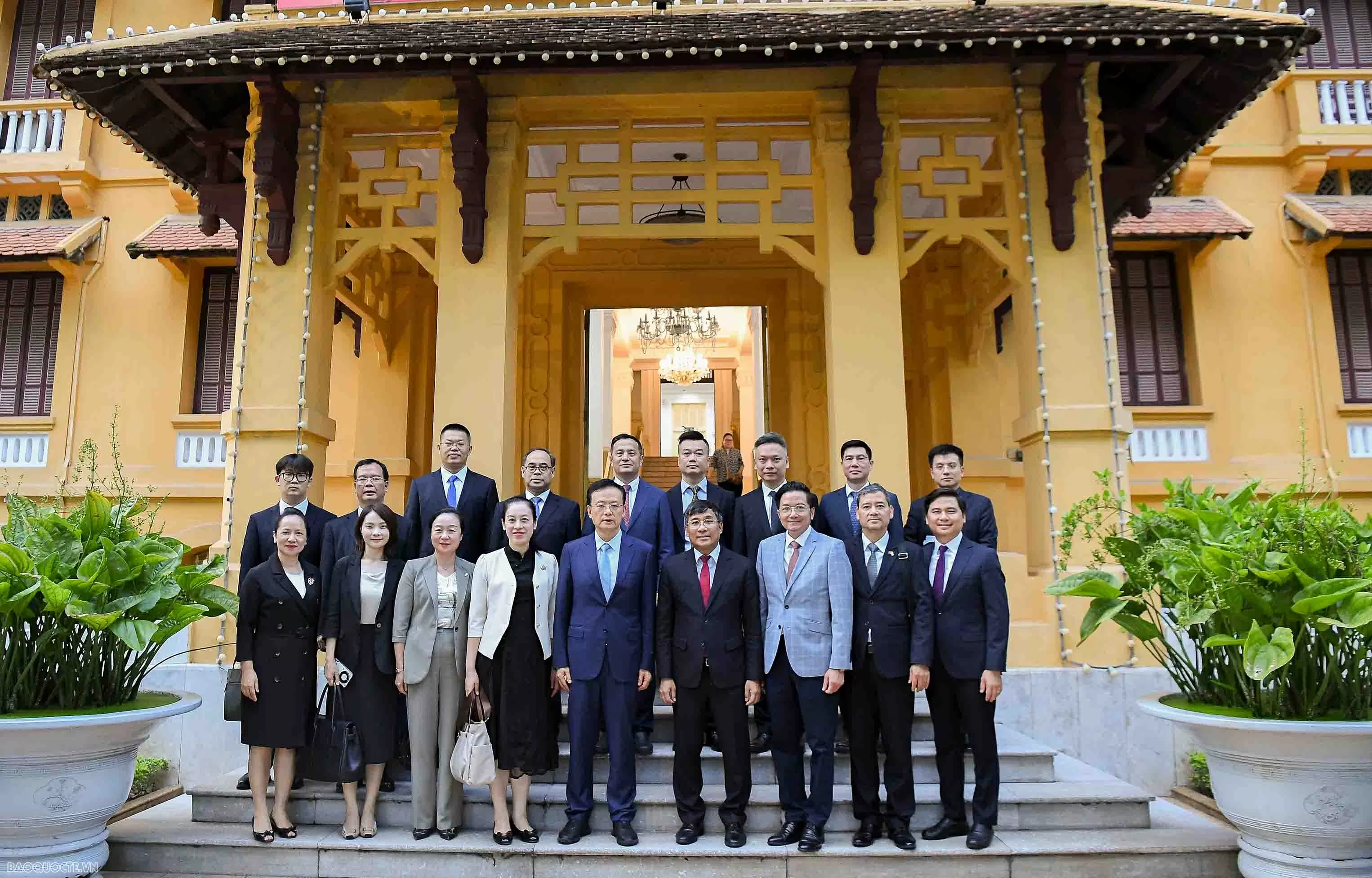 Thứ trưởng Nguyễn Minh Vũ tiếp đoàn Quảng Tây Thứ trưởng Nguyễn Minh Vũ tiếp đoàn Quảng Tây
