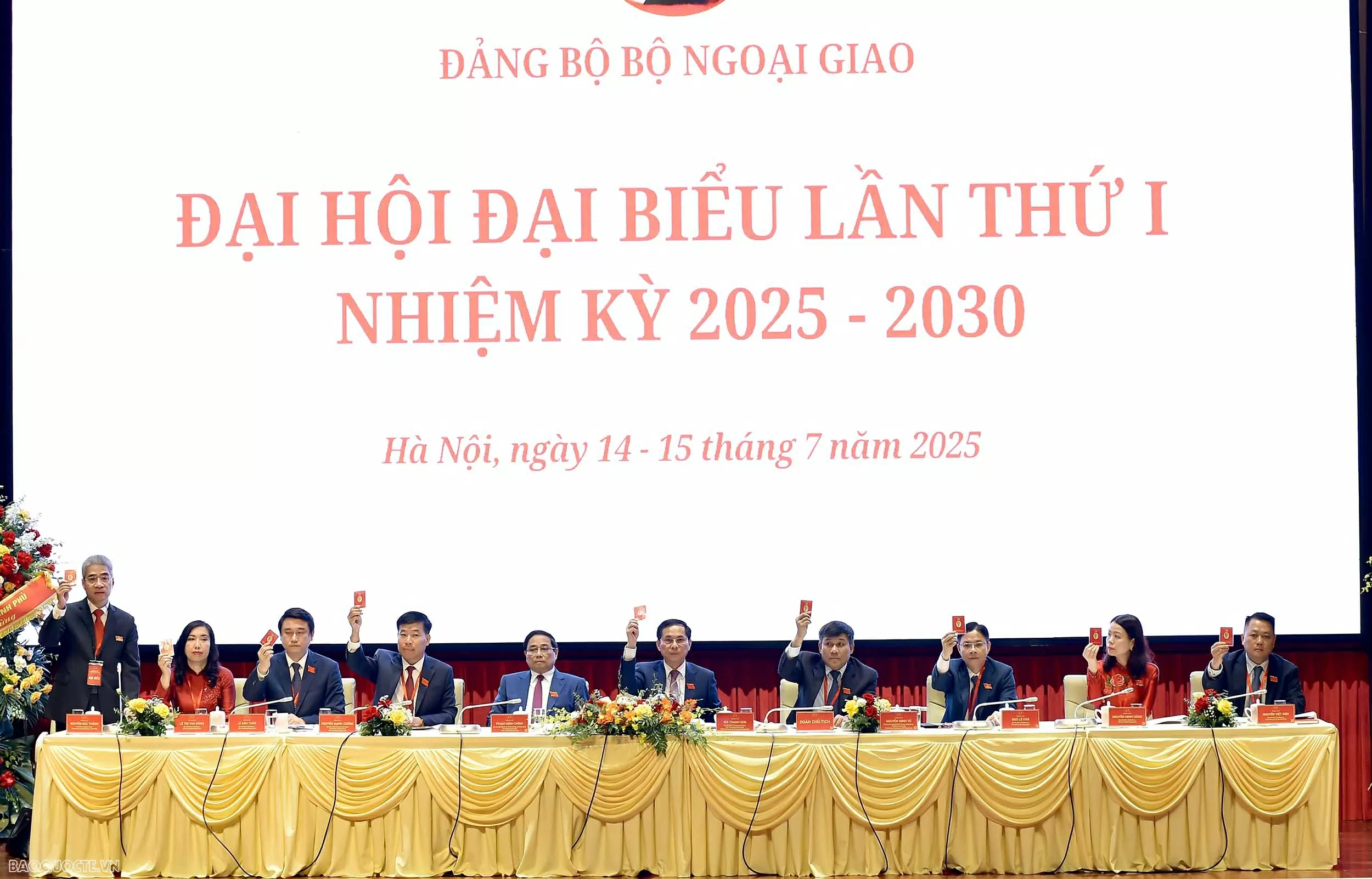 Thủ tướng Phạm Minh Chính dự Đại hội đại biểu Đảng bộ Bộ Ngoại giao lần thứ I, nhiệm kỳ 2025-2030