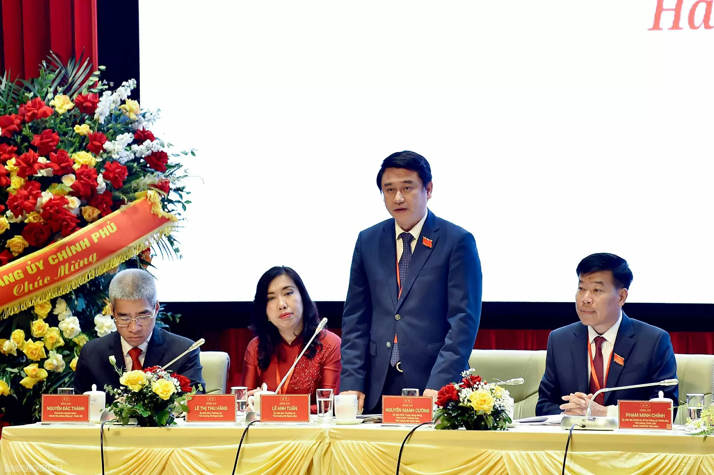 Thủ tướng Phạm Minh Chính dự Đại hội đại biểu Đảng bộ Bộ Ngoại giao lần thứ I, nhiệm kỳ 2025-2030