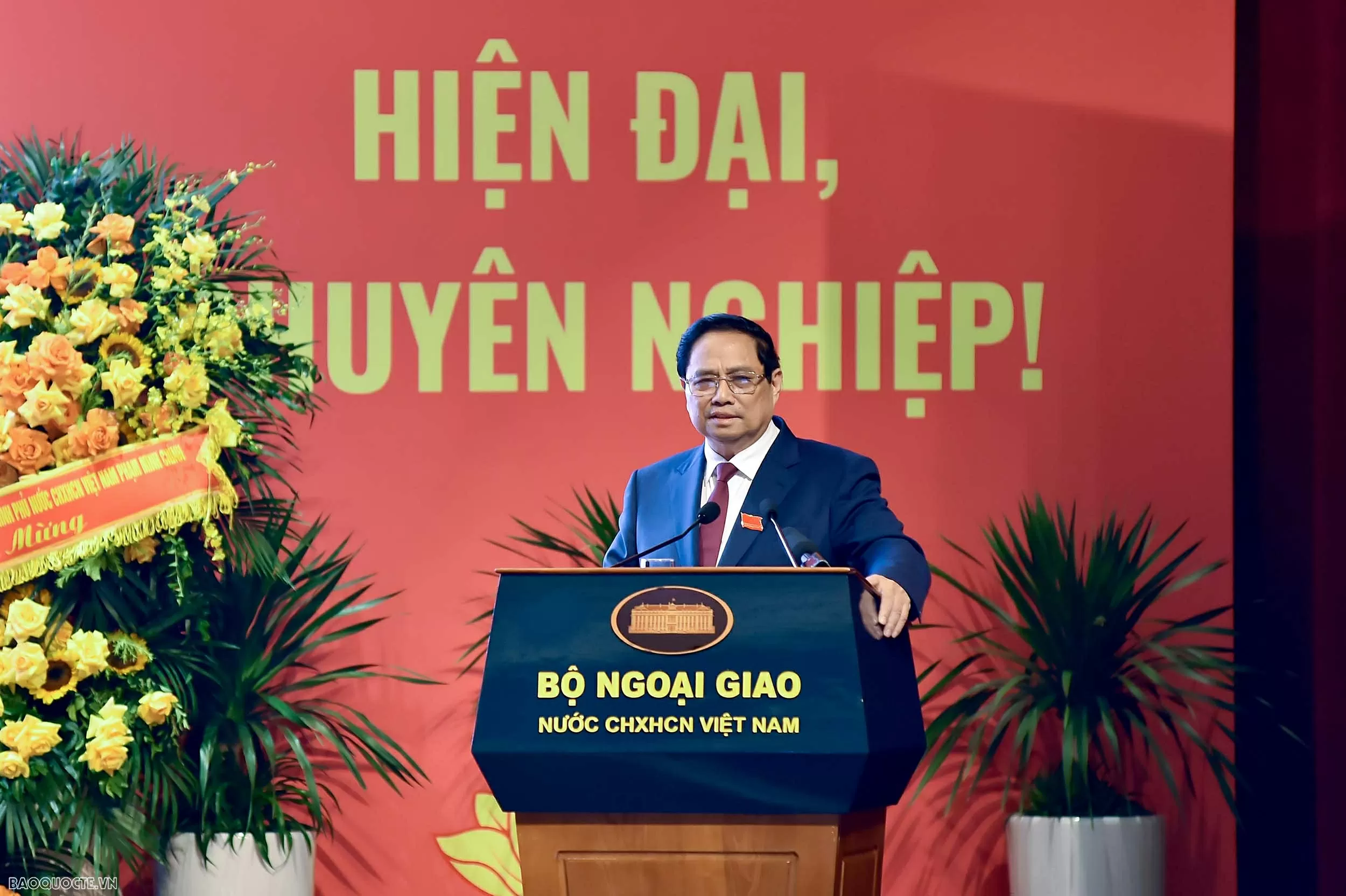 Thủ tướng Phạm Minh Chính dự Đại hội đại biểu Đảng bộ Bộ Ngoại giao lần thứ I, nhiệm kỳ 2025-2030