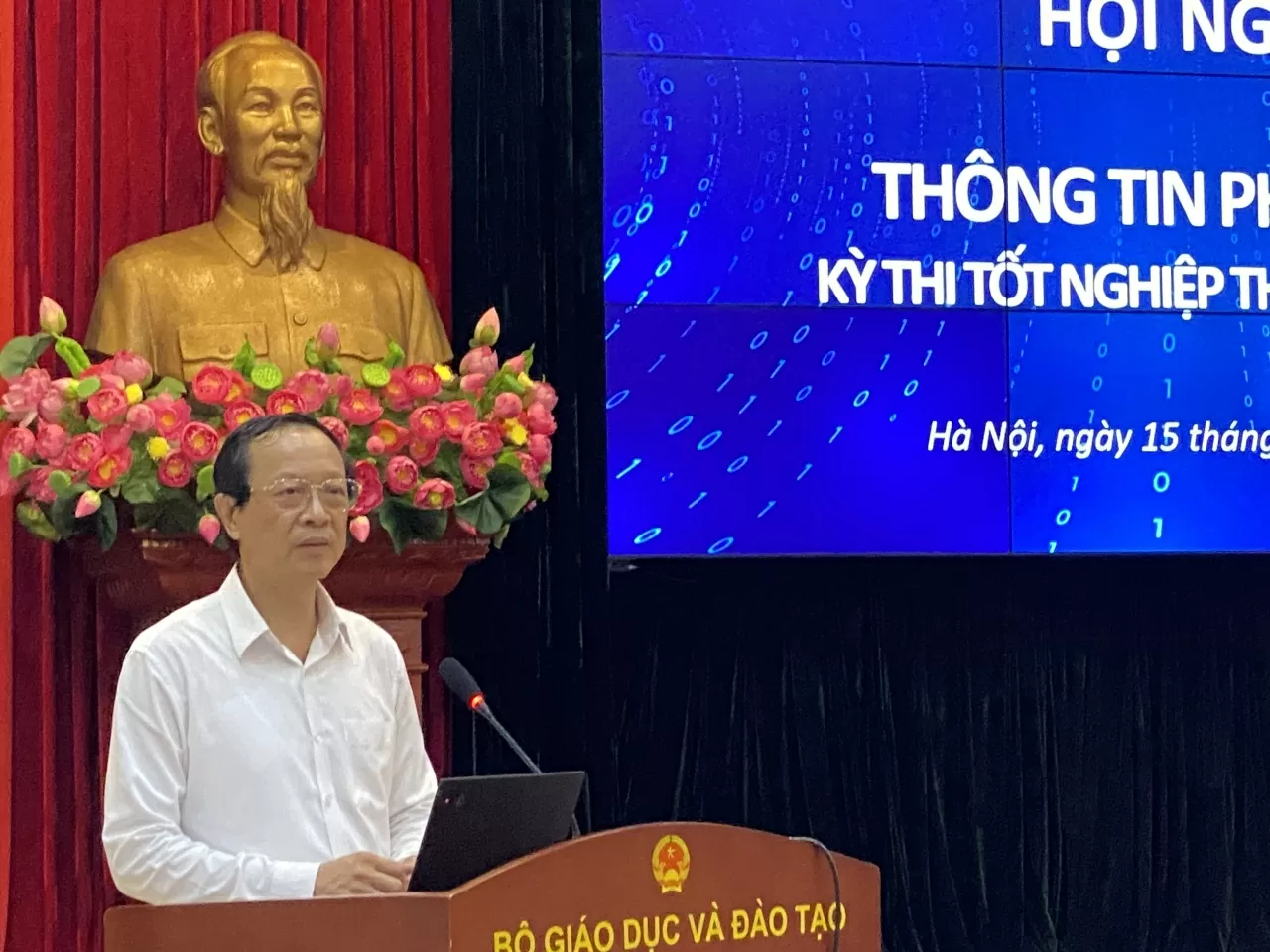 Bộ Giáo dục và Đào tạo công bố phổ điểm thi tốt nghiệp 2025