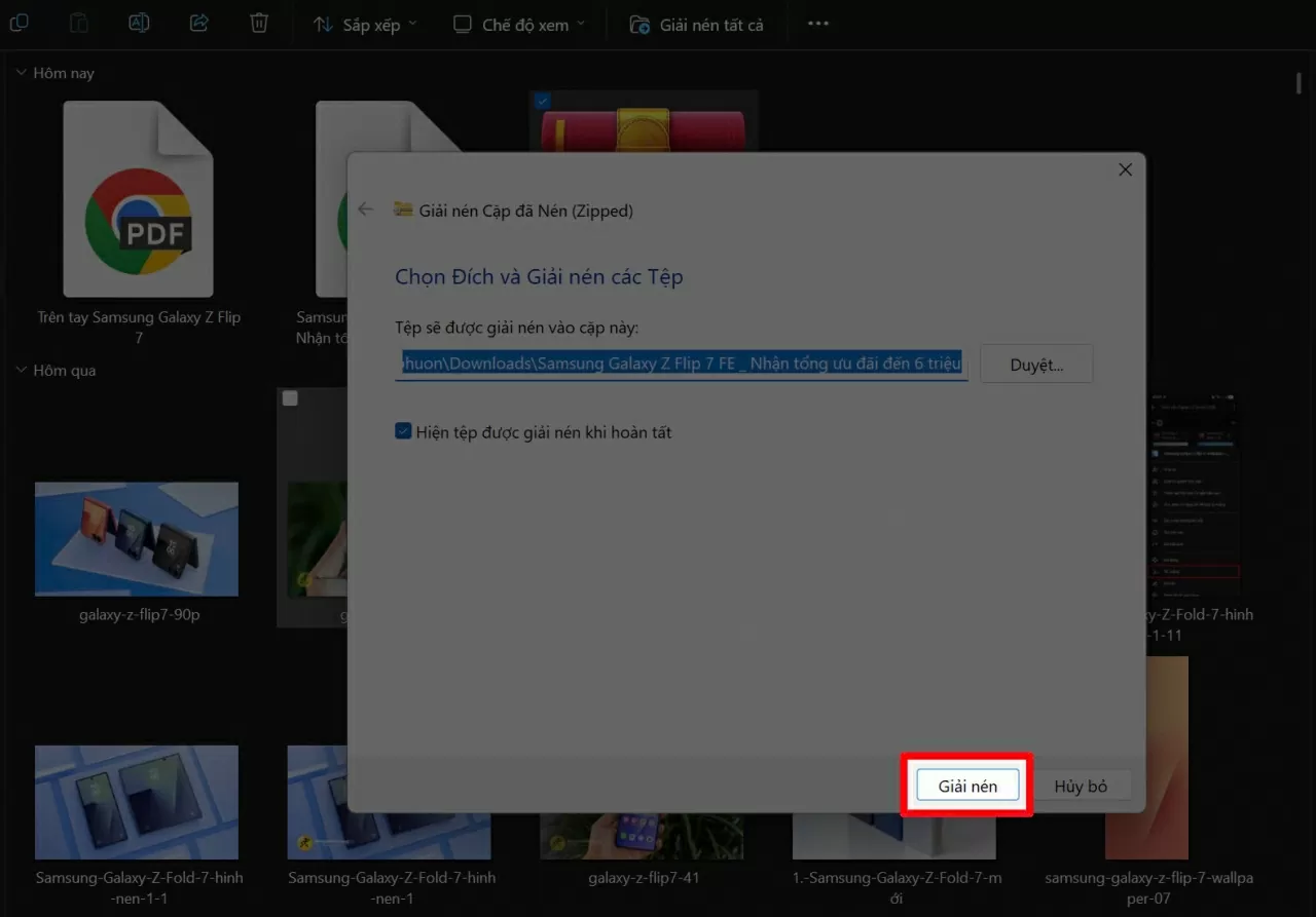 Giải nén file để xem hoặc sử dụng các ảnh PNG.