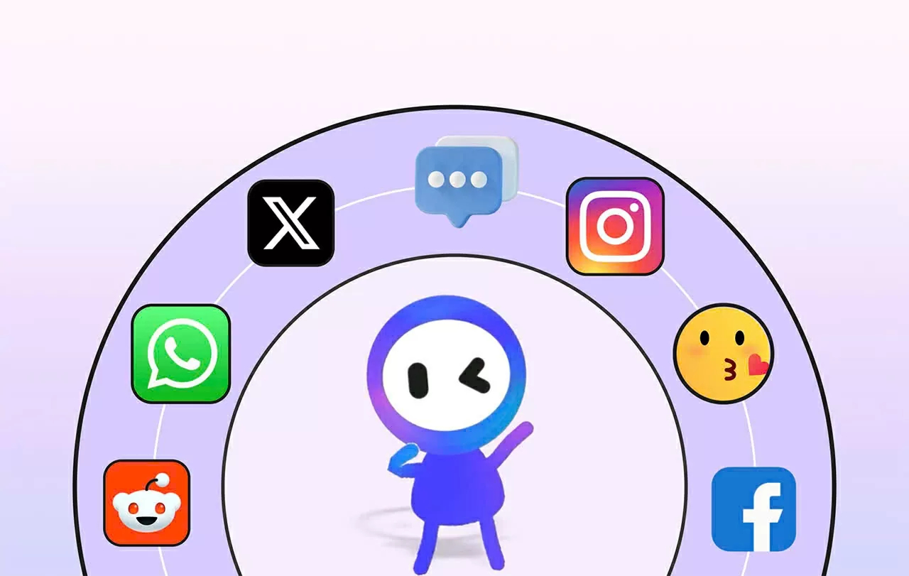 Truy cập vào trang Monica AI để bắt đầu quá trình chuyển đổi..