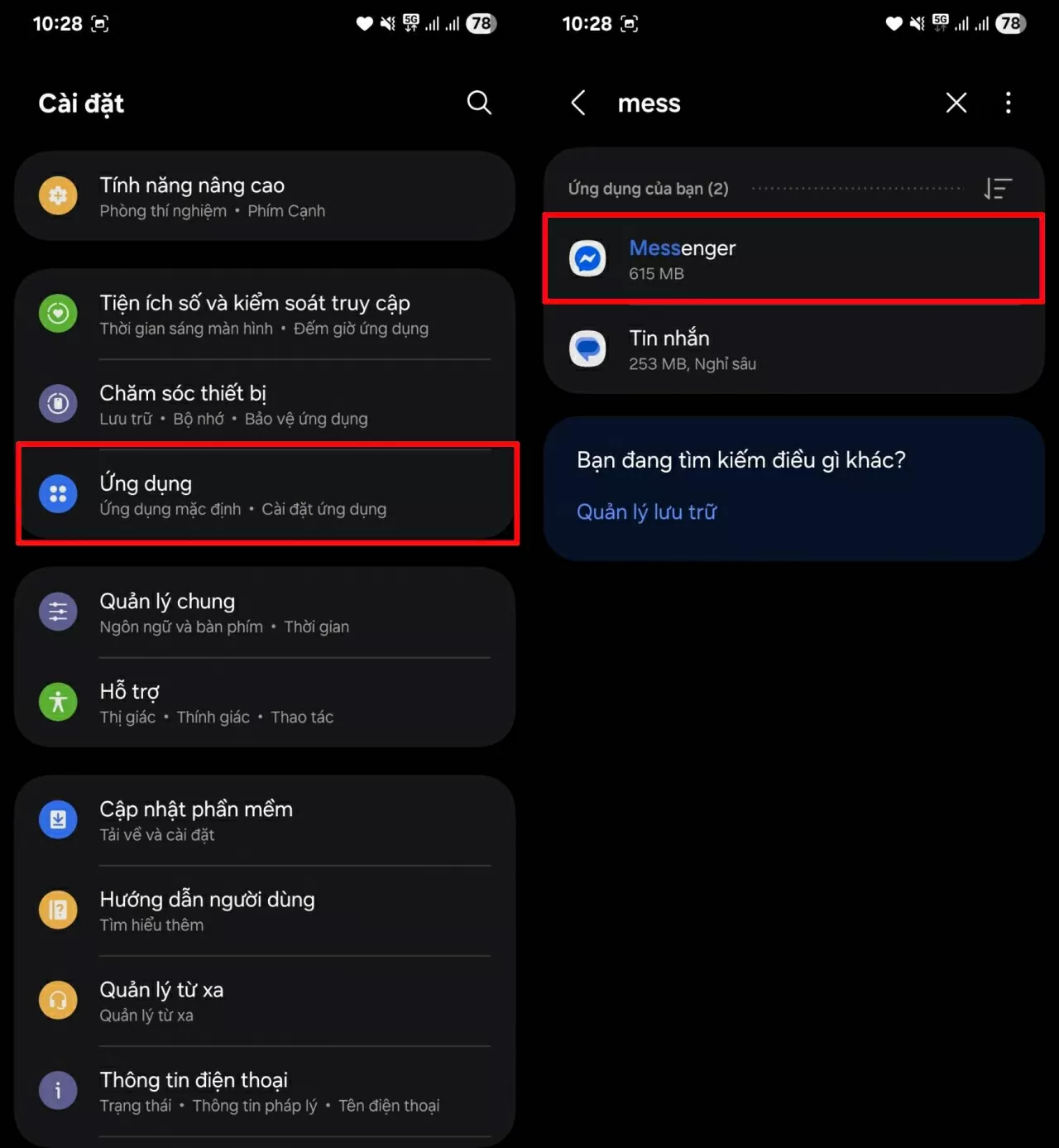 Vào Cài đặt trên điện thoại.