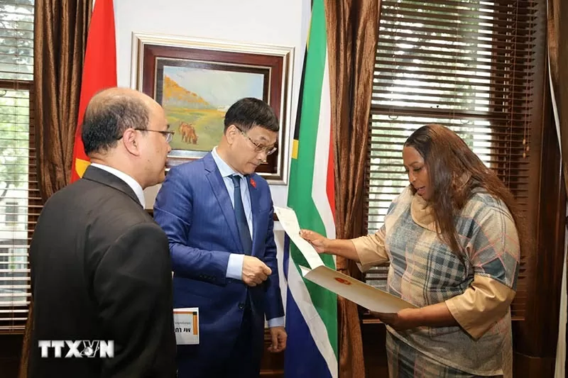 Nam Phi là đối tác quan trọng hàng đầu của Việt Nam tại khu vực