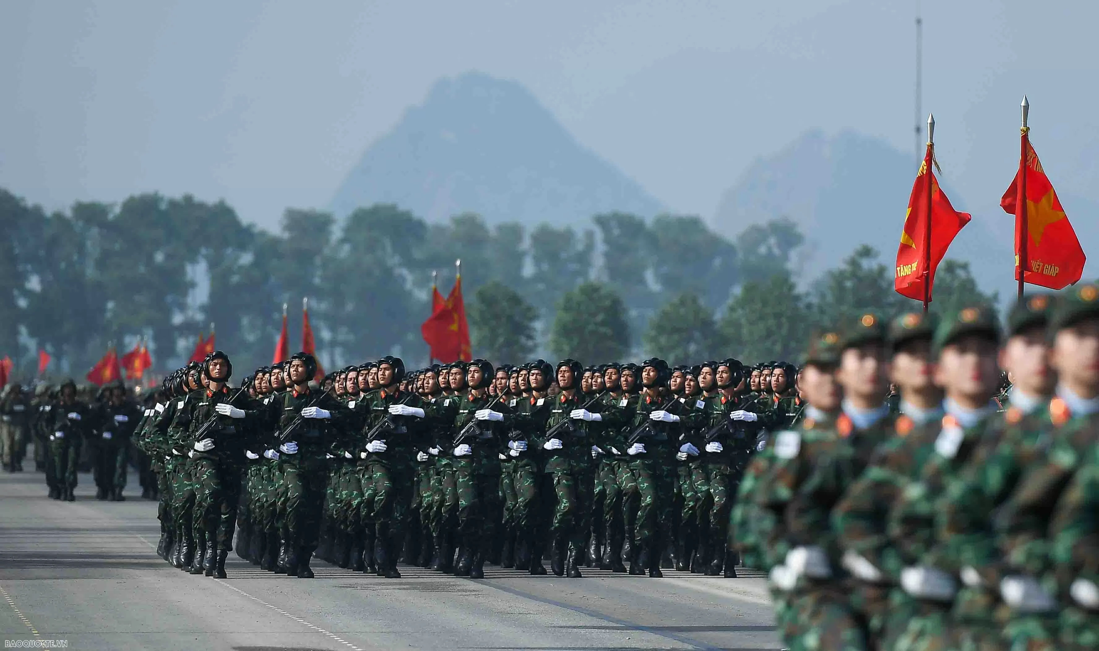 Lần đầu tiên tổng hợp luyện các lực lượng quân đội, công an tham gia diễu binh 80 năm Quốc khánh