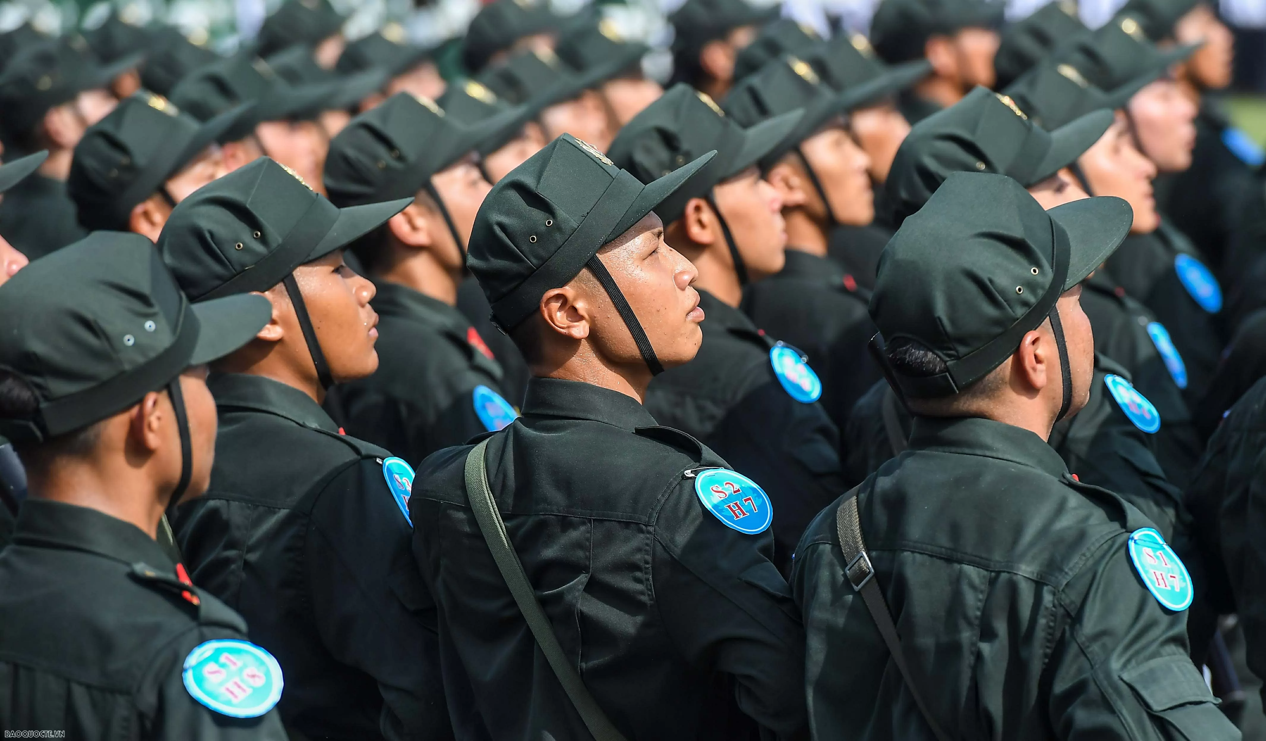 Lực lượng quân đội, công an, khí tài quân sự tại tổng hợp luyện diễu binh, diễu hành 80 năm Quốc khánh