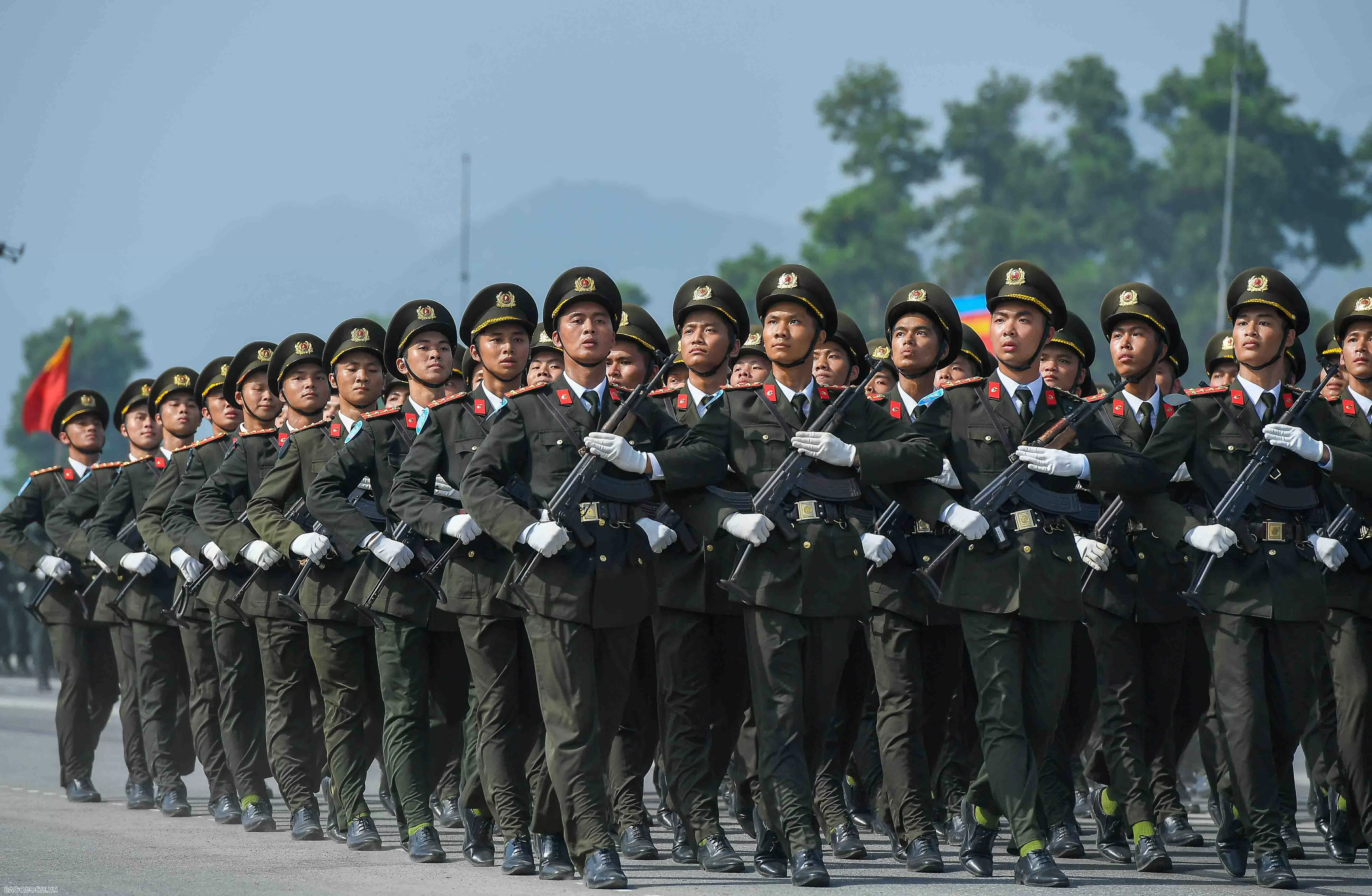 Lần đầu tiên tổng hợp luyện các lực lượng quân đội, công an tham gia diễu binh 80 năm Quốc khánh